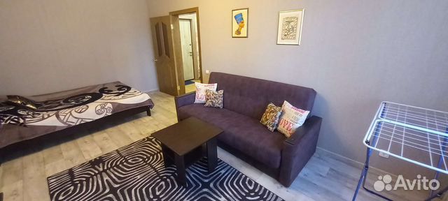 

1-к. квартира, 38 м², 2 кровати