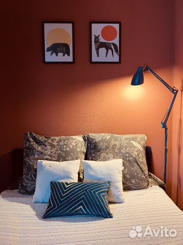 

Квартира-студия, 28 м², 2 кровати