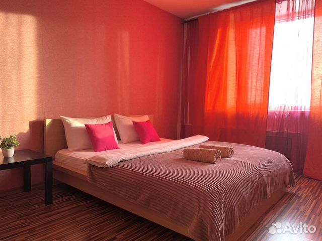 

1-к. квартира, 45 м², 2 кровати