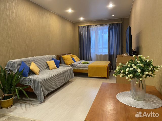 

Квартира-студия, 30 м², 2 кровати