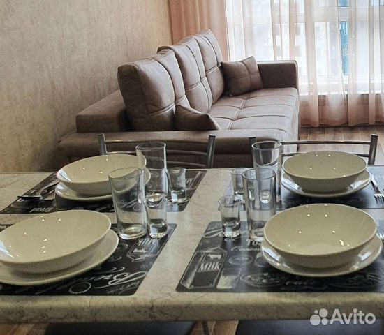 

Квартира-студия, 28 м², 2 кровати