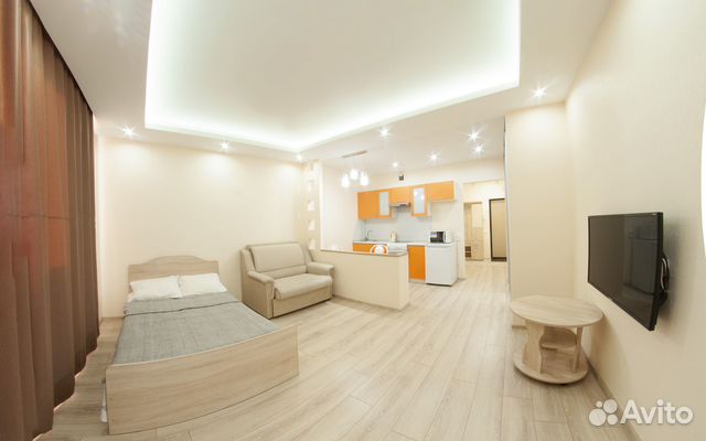 

Квартира-студия, 40 м², 2 кровати