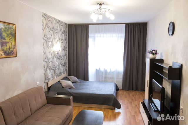

1-к. квартира, 48 м², 2 кровати