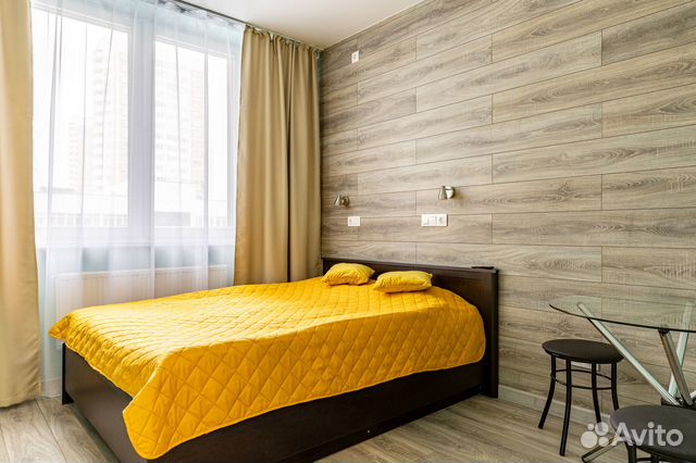 

Квартира-студия, 28 м², 2 кровати