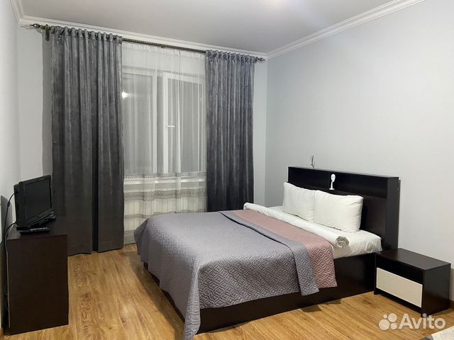 

1-к. квартира, 52 м², 2 кровати