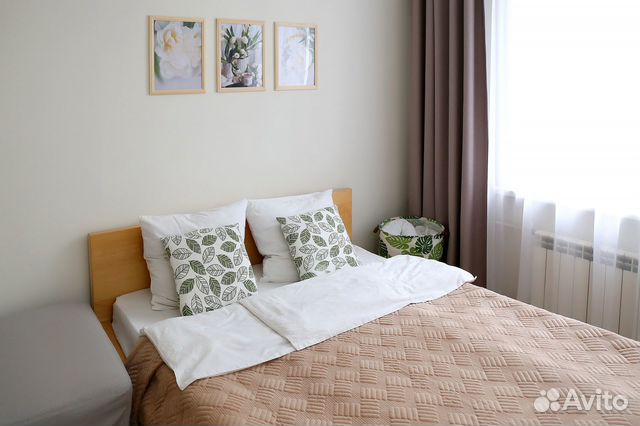 

1-к. квартира, 35 м², 2 кровати