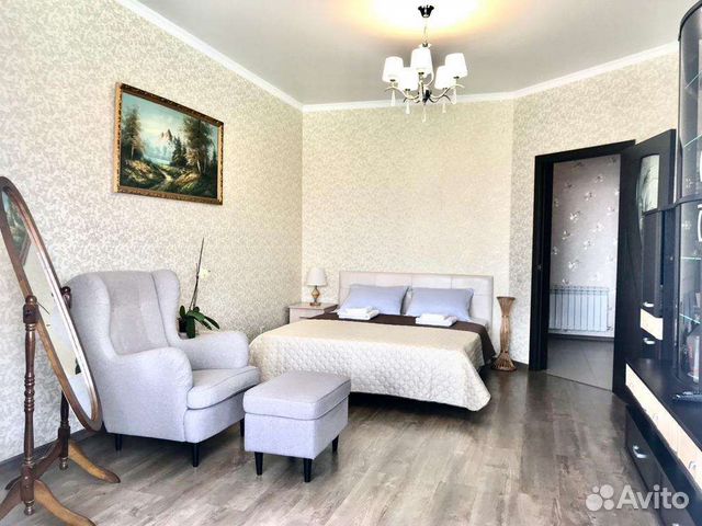 

1-к. квартира, 58 м², 2 кровати