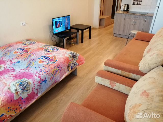 

Квартира-студия, 35 м², 2 кровати