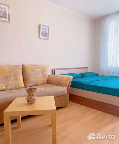 

1-к. квартира, 37 м², 2 кровати