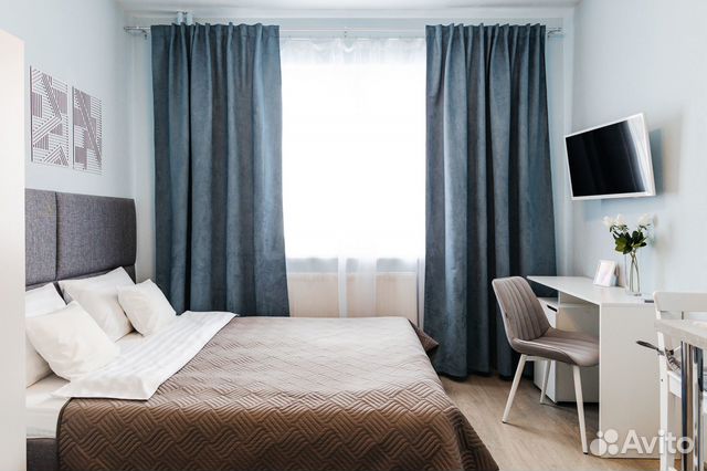 

Квартира-студия, 18 м², 1 кровать