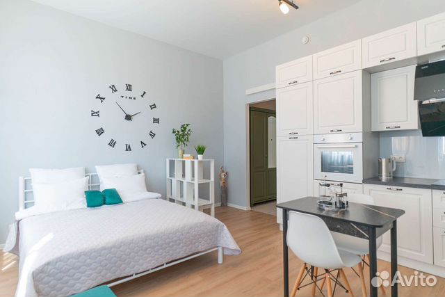 

Квартира-студия, 27 м², 2 кровати
