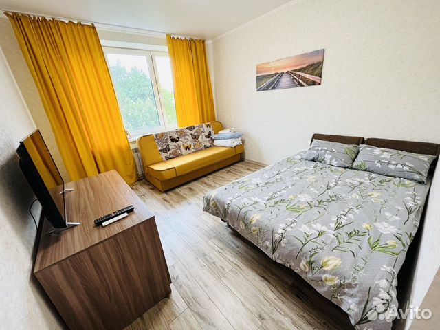 

1-к. квартира, 32 м², 2 кровати