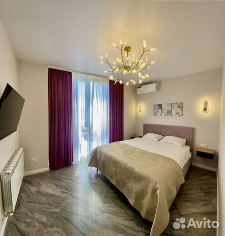 

1-к. квартира, 30 м², 2 кровати