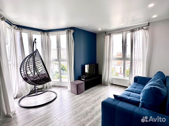 

1-к. квартира, 42 м², 2 кровати