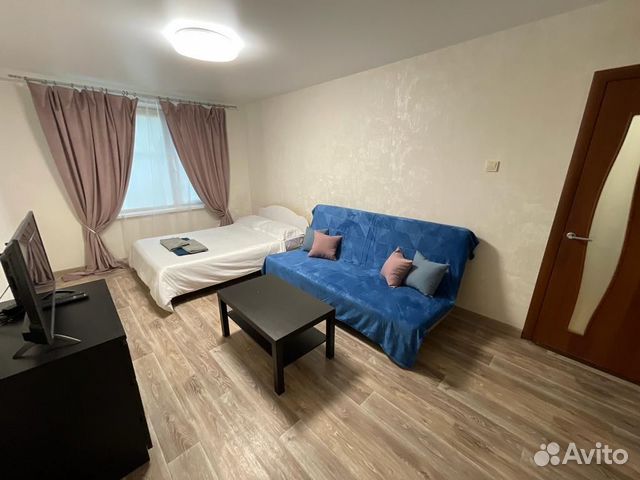 

1-к. квартира, 40 м², 2 кровати