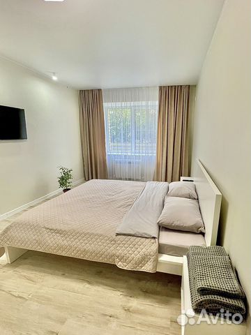 

1-к. квартира, 44 м², 2 кровати