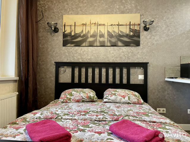 

Квартира-студия, 25 м², 2 кровати