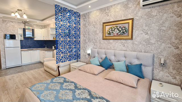 

Квартира-студия, 37 м², 2 кровати
