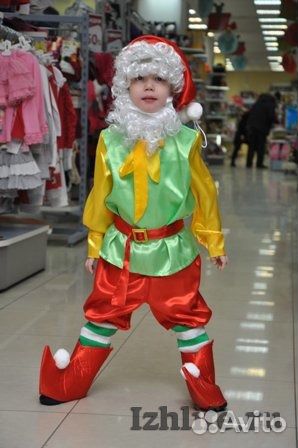 Новогодний костюм гномик
