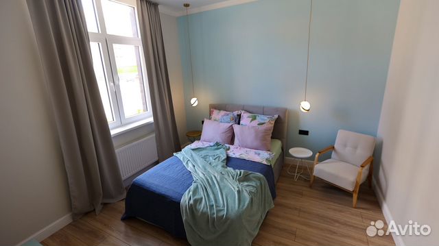 

1-к. квартира, 48,5 м², 2 кровати