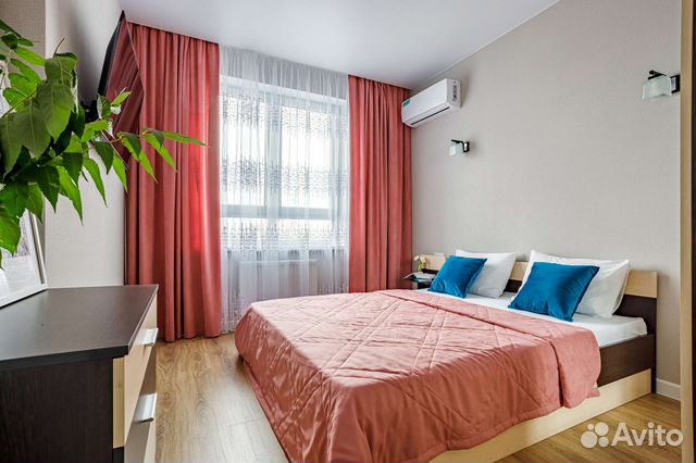 

1-к. квартира, 39 м², 2 кровати