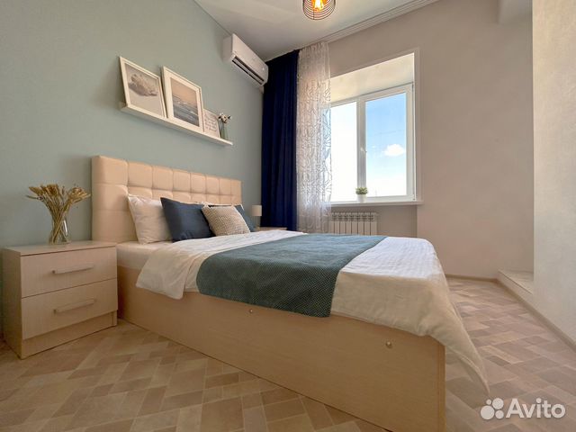 

1-к. квартира, 45 м², 3 кровати