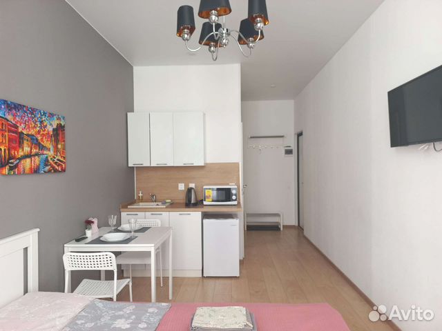 

Квартира-студия, 18 м², 1 кровать