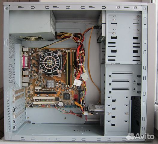 Компьютер 2 ядра 2 Gb память. Доставка бесплатно