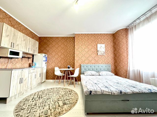 

Квартира-студия, 30 м², 2 кровати