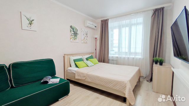 

1-к. квартира, 42 м², 2 кровати