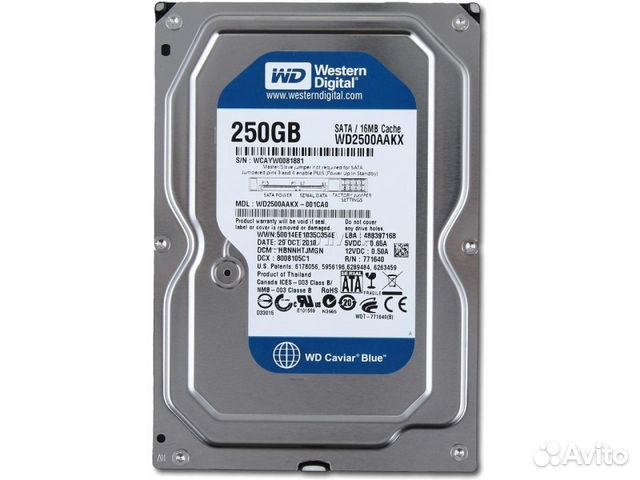 Жесткие диски в ассортименте от 40GB до 2Tb