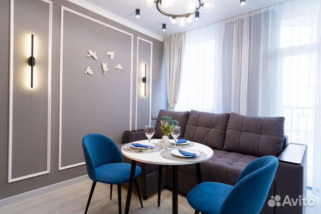 

1-к. квартира, 47 м², 2 кровати