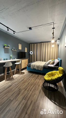 

Квартира-студия, 28 м², 1 кровать