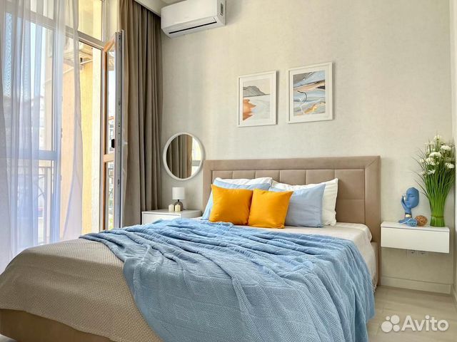 

1-к. квартира, 45 м², 2 кровати