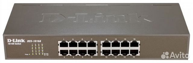 Коммутатор D-Link DES-1016A