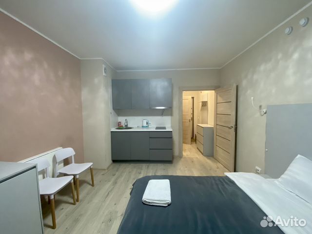 

Квартира-студия в апарт-отеле, 28 м², 2 кровати