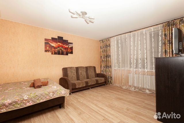 

1-к. квартира, 32 м², 3 кровати