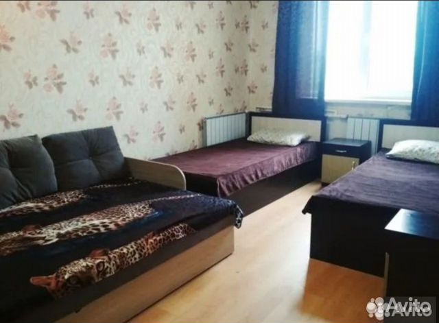 

1-к. квартира, 40 м², 3 кровати