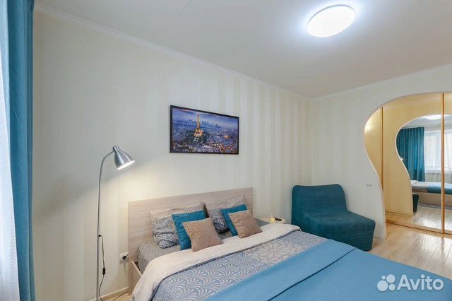 

1-к. квартира, 33 м², 2 кровати