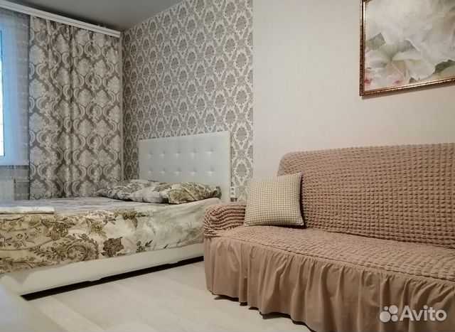 

Квартира-студия, 34 м², 2 кровати
