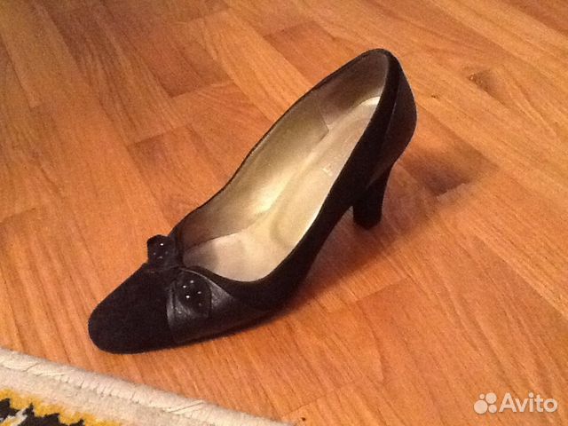 Туфли замшевые фирмы Паяна в отличном состоянии, 3