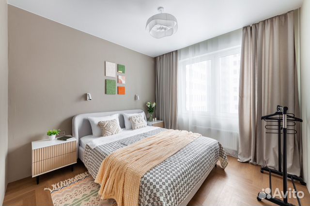 

1-к. квартира, 43 м², 2 кровати