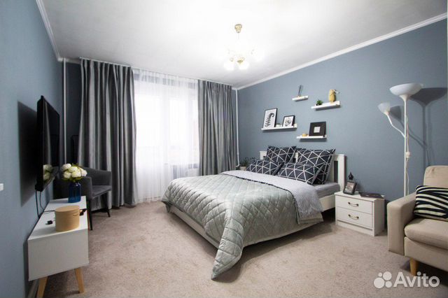 

1-к. квартира, 38 м², 2 кровати