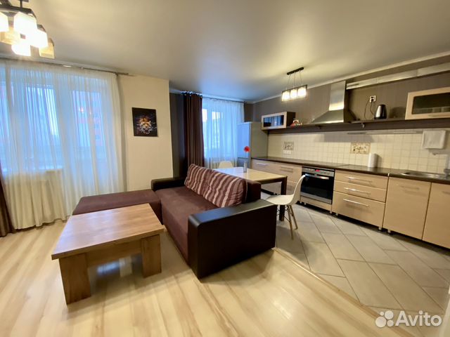 

Квартира-студия, 43 м², 2 кровати