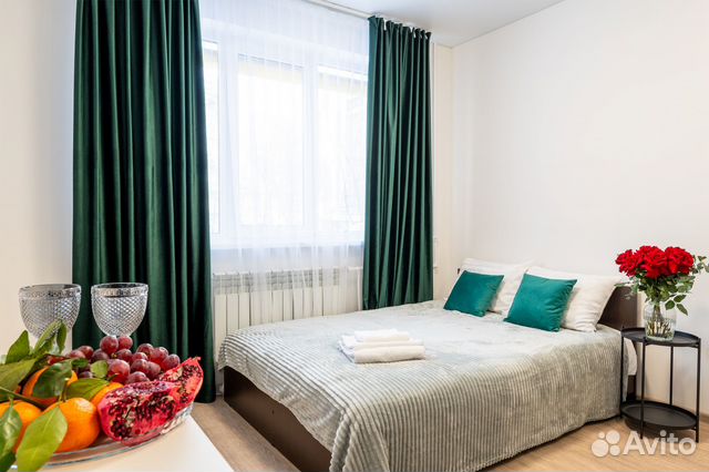 

Квартира-студия, 25 м², 2 кровати