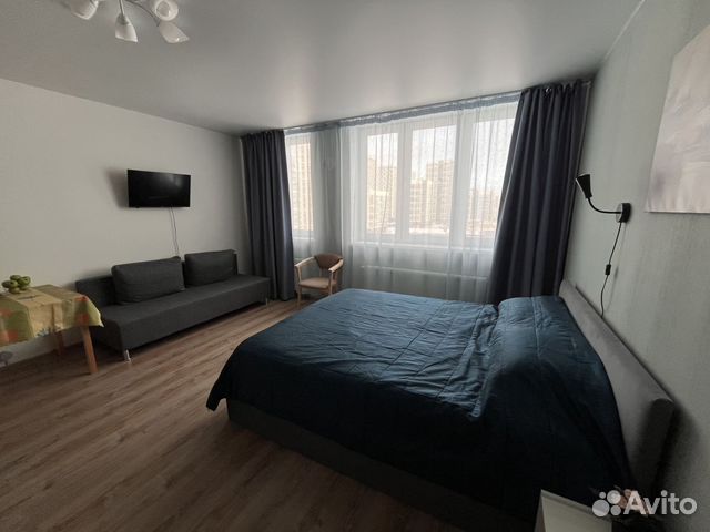 

Квартира-студия, 28,8 м², 2 кровати