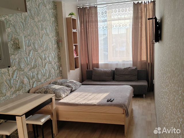 

Квартира-студия, 20 м², 2 кровати