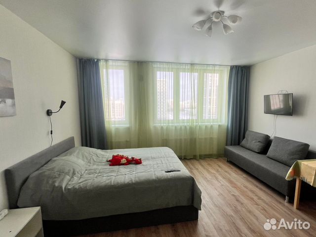 

Квартира-студия, 28,8 м², 2 кровати
