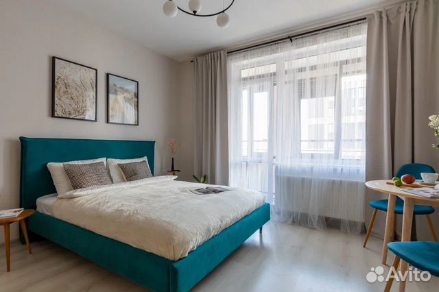 

Квартира-студия, 25 м², 2 кровати