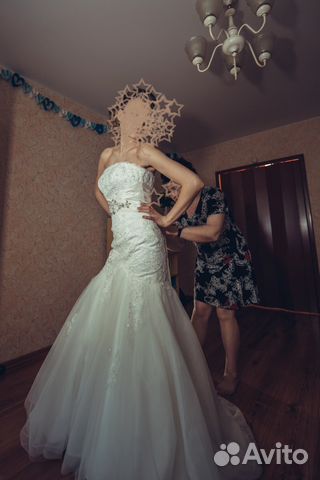 Шикарное свадебное платье Шикарное свадебное платье